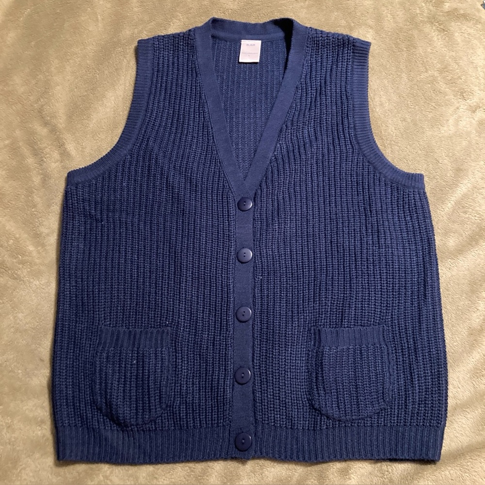 NWOT Blair Knit Sweater Vest Size L